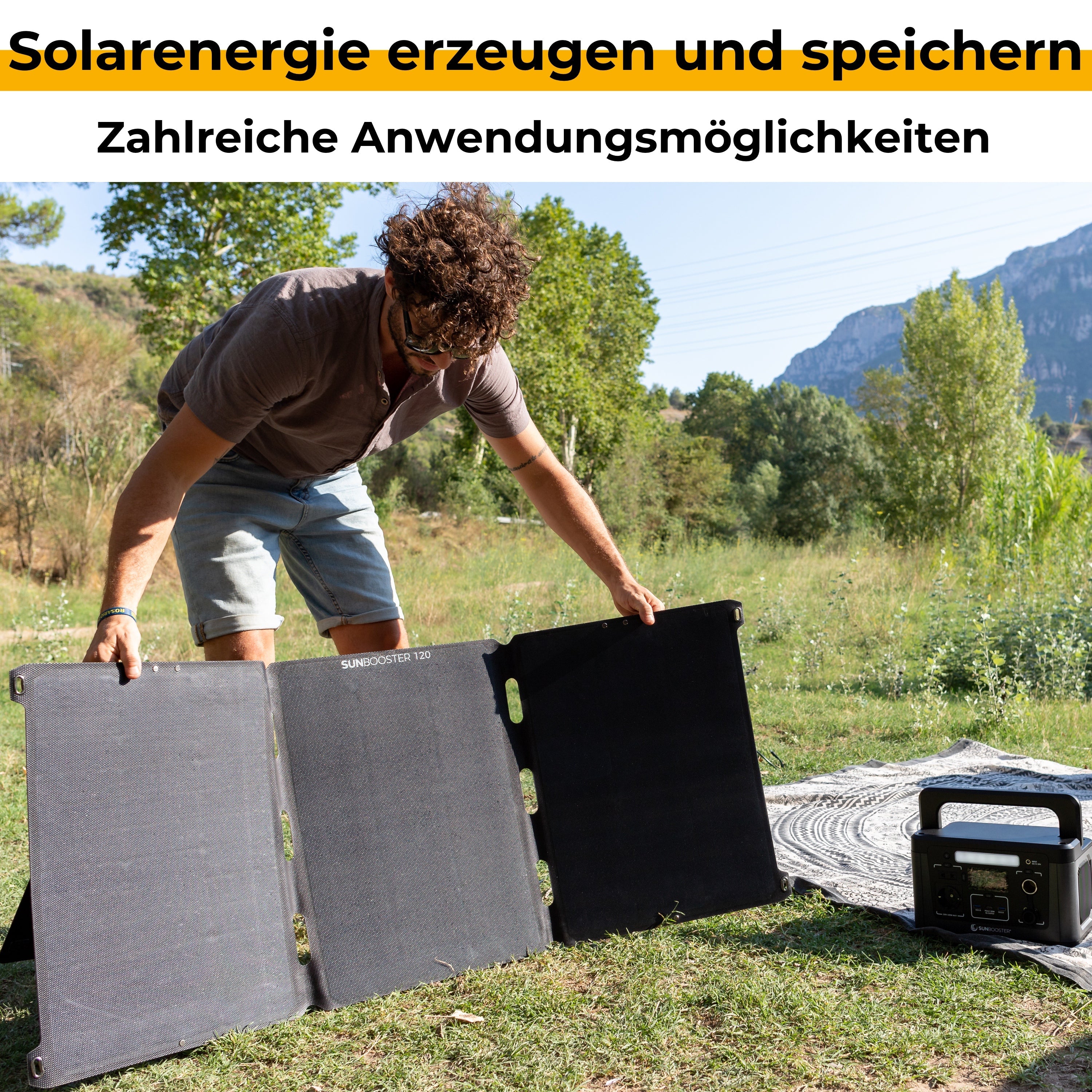 SUNBOOSTER 120 + POWERSTATION 600