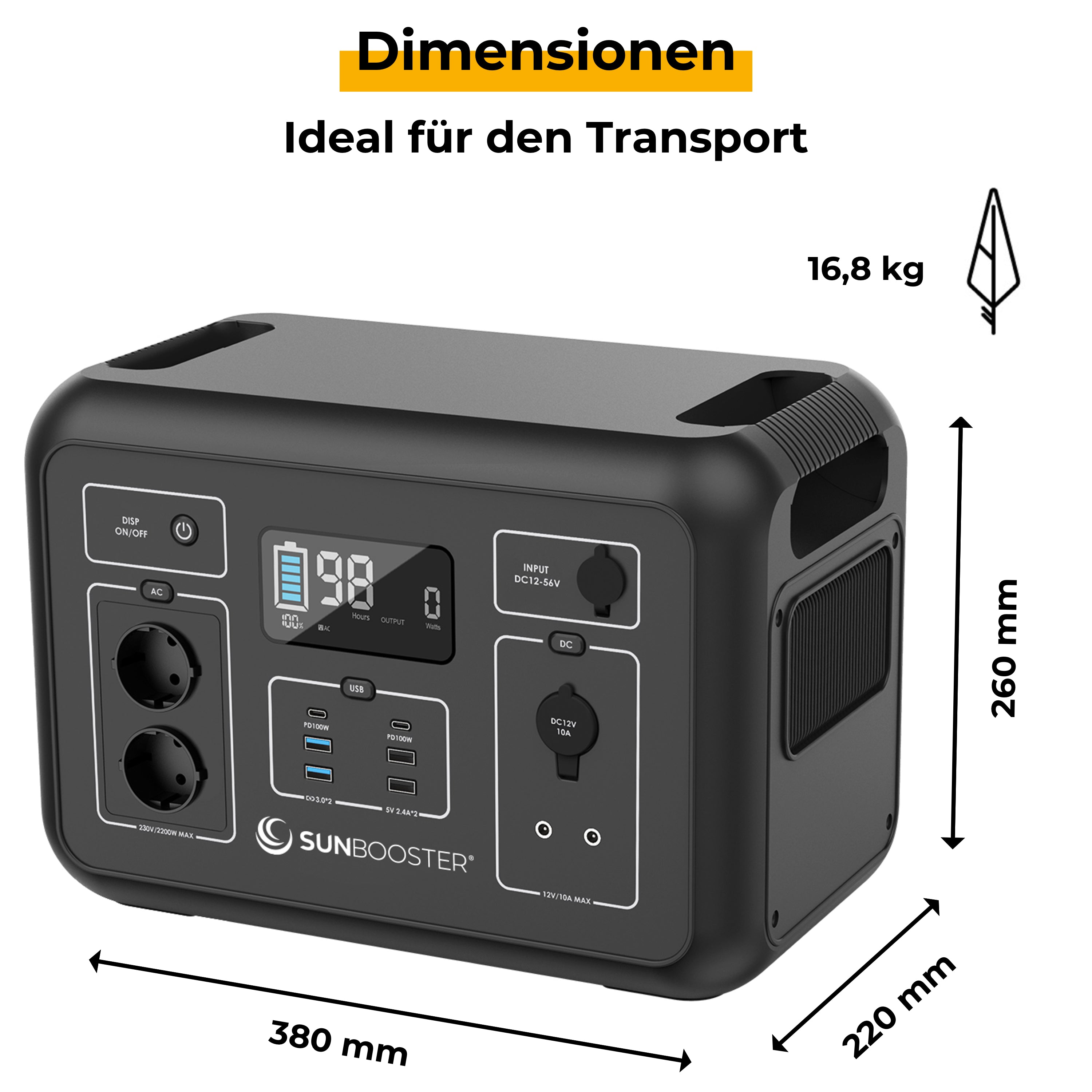 Sunbooster POWERSTATION 2200