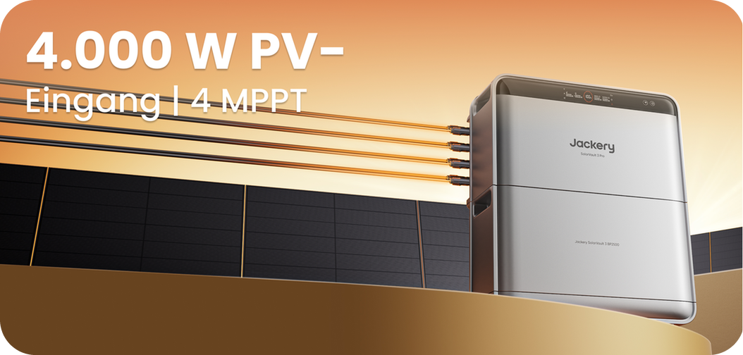 4.000 W PV-Eingang mit 4 MPPT